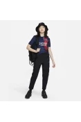 CAMISA NIKE PARIS SAINT-GERMAIN OF I 2023/24 INFANTIL - Marinho/vermelho CAMISA NIKE PARIS SAINT-GERMAIN OF I 2023/24 INFANTIL - Marinho/vermelho