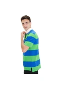 CAMISA NIKE POLO AD OFFSIDE MASCULINA - Azul/verde CAMISA NIKE POLO AD OFFSIDE MASCULINA - Azul/verde