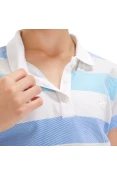 CAMISA NIKE POLO CLUB INFANTIL - Bege/azul CAMISA NIKE POLO CLUB INFANTIL - Bege/azul