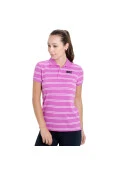 CAMISA NIKE POLO ROOKIE STRIPE FEMININA - Lilas/branco CAMISA NIKE POLO ROOKIE STRIPE FEMININA - Lilas/branco