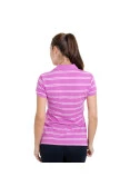 CAMISA NIKE POLO ROOKIE STRIPE FEMININA - Lilas/branco CAMISA NIKE POLO ROOKIE STRIPE FEMININA - Lilas/branco