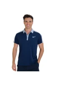 CAMISA NIKE TEAM COURT POLO MASCULINA - Marinho/azul celeste CAMISA NIKE TEAM COURT POLO MASCULINA - Marinho/azul celeste