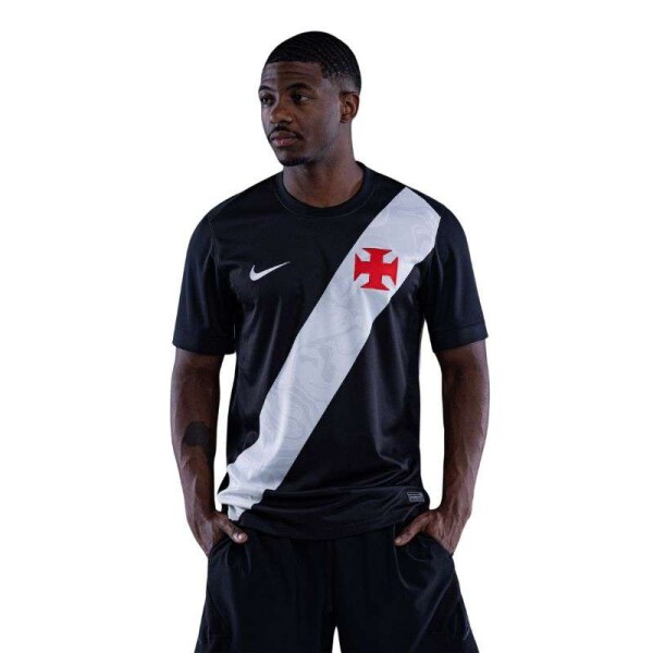 CAMISA NIKE VASCO TORCEDOR I 2026/27 MASCULINA - Preto/branco