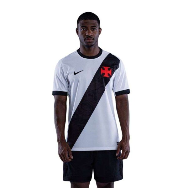CAMISA NIKE VASCO TORCEDOR II 2026/27 MASCULINA - Branco/preto