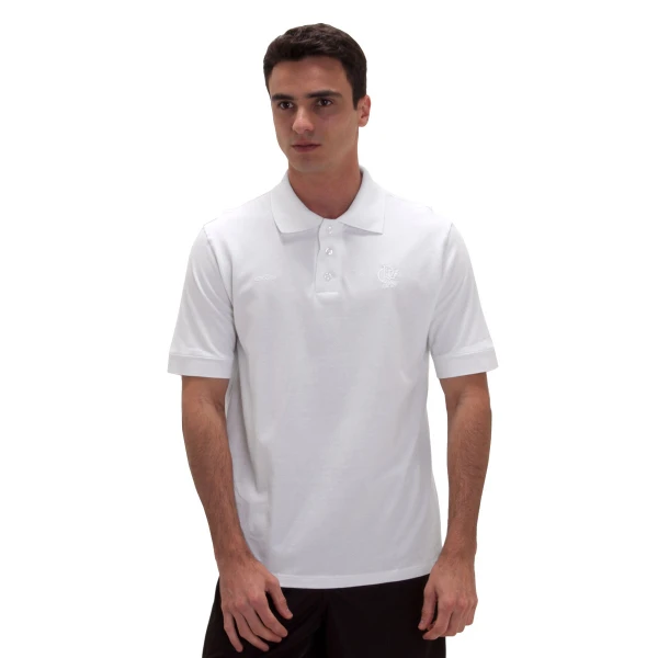 CAMISA OLYMPIKUS POLO FLAMENGO COLORES MASCULINA - Branco
