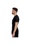 CAMISA PENALTY TÉRMICA MATIS MANGA CURTA MASCULINA - Preto/prata CAMISA PENALTY TÉRMICA MATIS MANGA CURTA MASCULINA - Preto/prata