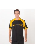 CAMISA POKER ÁRBITRO V MASCULINA - Preto/amarelo