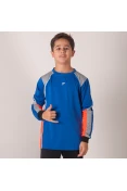 CAMISA POKER GOLEIRO ASTRO MANGA LONGA INFANTIL - Azul/cinza CAMISA POKER GOLEIRO ASTRO MANGA LONGA INFANTIL - Azul/cinza