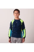 CAMISA POKER GOLEIRO ASTRO MANGA LONGA INFANTIL - Marinho/verde CAMISA POKER GOLEIRO ASTRO MANGA LONGA INFANTIL - Marinho/verde