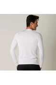 CAMISA POKER SKIN BASIC II MANGA LONGA MASCULINA - Branco CAMISA POKER SKIN BASIC II MANGA LONGA MASCULINA - Branco