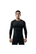 CAMISA POKER SKIN COMFORT XRAY II MANGA LONGA - Preto