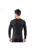CAMISA POKER SKIN COMFORT XRAY II MANGA LONGA - Preto