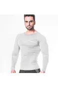 CAMISA POKER TÉRMICA SKIN CONFORT X-RAY MANGA LONGA - Branco