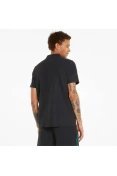 CAMISA POLO PUMA MERCEDES F1 BASIC MASCULINA - Preto CAMISA POLO PUMA MERCEDES F1 BASIC MASCULINA - Preto