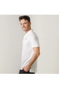 CAMISA PUMA ESS PIQUE POLO MASCULINA - Branco CAMISA PUMA ESS PIQUE POLO MASCULINA - Branco