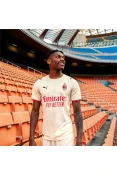 CAMISA PUMA MILAN OFICIAL II 2021/22 TORCEDOR MASCULINA - Bege/vermelho CAMISA PUMA MILAN OFICIAL II 2021/22 TORCEDOR MASCULINA - Bege/vermelho