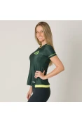 CAMISA UMBRO CHAPECOENSE LIBERTADORES 2017 SEM NÚMERO FEMININA - Verde CAMISA UMBRO CHAPECOENSE LIBERTADORES 2017 SEM NÚMERO FEMININA - Verde