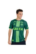 CAMISA UMBRO CHAPECOENSE OFICIAL 3 2016/17 SEM NÚMERO - Verde CAMISA UMBRO CHAPECOENSE OFICIAL 3 2016/17 SEM NÚMERO - Verde