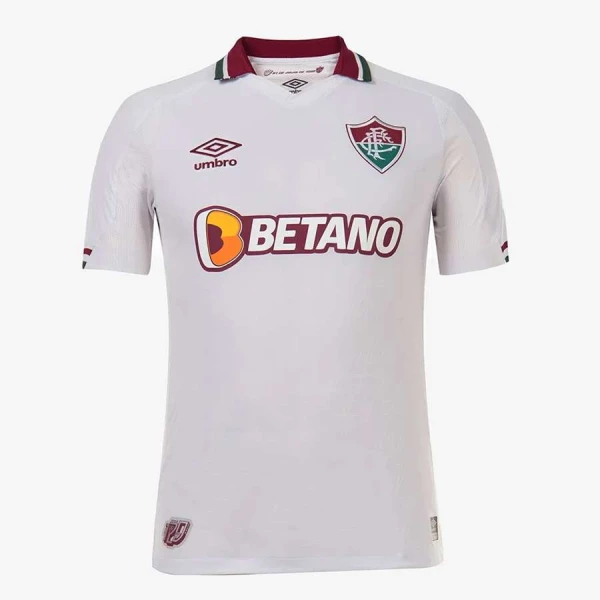 CAMISA UMBRO FLUMINENSE OFICIAL II 2022/23 Nº9 - Branco/bordo