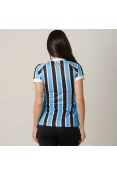 CAMISA UMBRO GRÊMIO OFICIAL 1 2018 SEM NÚMERO FEMININA - Azul/preto CAMISA UMBRO GRÊMIO OFICIAL 1 2018 SEM NÚMERO FEMININA - Azul/preto
