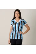 CAMISA UMBRO GRÊMIO OFICIAL 1 2018 SEM NÚMERO FEMININA - Azul/preto CAMISA UMBRO GRÊMIO OFICIAL 1 2018 SEM NÚMERO FEMININA - Azul/preto