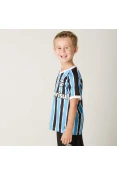 CAMISA UMBRO GRÊMIO OFICIAL 1 2018 SEM NÚMERO INFANTIL - Azul/preto