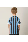 CAMISA UMBRO GRÊMIO OFICIAL 1 2018 SEM NÚMERO INFANTIL - Azul/preto