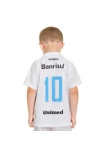 CAMISA UMBRO GRÊMIO OFICIAL 2 2016 NÚMERO 10 BABY - Branco/azul CAMISA UMBRO GRÊMIO OFICIAL 2 2016 NÚMERO 10 BABY - Branco/azul