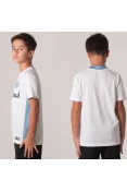 CAMISA UMBRO GRÊMIO OFICIAL 2 2019 SEM NÚMERO INFANTIL - Branco/azul