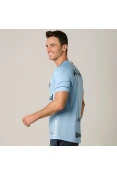 CAMISA UMBRO GRÊMIO OFICIAL CHARRUA 2018 SEM NÚMERO - Azul celeste/preto CAMISA UMBRO GRÊMIO OFICIAL CHARRUA 2018 SEM NÚMERO - Azul celeste/preto