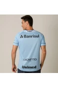 CAMISA UMBRO GRÊMIO OFICIAL CHARRUA 2018 SEM NÚMERO - Azul celeste/preto CAMISA UMBRO GRÊMIO OFICIAL CHARRUA 2018 SEM NÚMERO - Azul celeste/preto