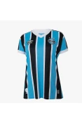 CAMISA UMBRO GREMIO OFICIAL I 2023/24 S/N° FEMININA - Azul/preto CAMISA UMBRO GREMIO OFICIAL I 2023/24 S/N° FEMININA - Azul/preto