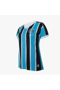 CAMISA UMBRO GREMIO OFICIAL I 2023/24 S/N° FEMININA - Azul/preto CAMISA UMBRO GREMIO OFICIAL I 2023/24 S/N° FEMININA - Azul/preto