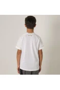 CAMISA UMBRO SANTOS OFICIAL 1 2018 SEM NÚMERO INFANTIL - Branco CAMISA UMBRO SANTOS OFICIAL 1 2018 SEM NÚMERO INFANTIL - Branco