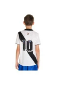 CAMISA UMBRO VASCO OFICIAL 2 2014 NÚMERO 10 INFANTIL - Branco/preto CAMISA UMBRO VASCO OFICIAL 2 2014 NÚMERO 10 INFANTIL - Branco/preto