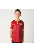CAMISA UNDER ARMOUR FLUMINENSE OFICIAL 3 2017/18 INFANTIL - Bordo/dourado CAMISA UNDER ARMOUR FLUMINENSE OFICIAL 3 2017/18 INFANTIL - Bordo/dourado