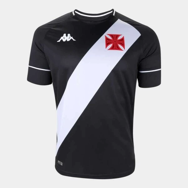 CAMISA VASCO OFICIAL I 20/21 S/N KAPPA TORCEDOR - Preto/branco