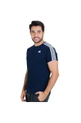 CAMISETA ADIDAS 3S ESS MASCULINA - Marinho/branco