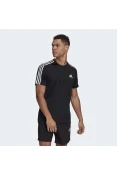 CAMISETA ADIDAS AEROREADY DESIGNED TO MOVE SPORT MASCULINA - Preto/branco