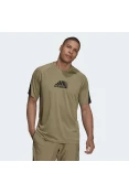 CAMISETA ADIDAS AEROREADY DESIGNED TO MOVE SPORT MASCULINA - Verde
