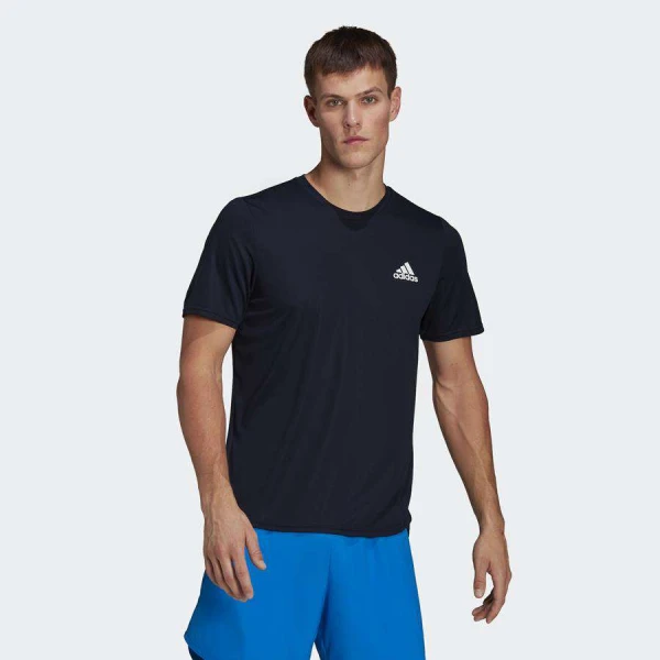 CAMISETA ADIDAS AEROREADY DESUGNED FOR MOVEMENT MASCULINA - Marinho