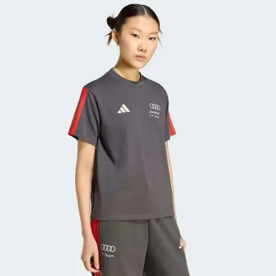 CAMISETA ADIDAS AUDI REVOLUT F1 TEAM DNA - Chumbo