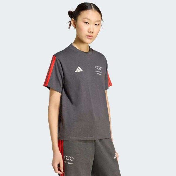 CAMISETA ADIDAS AUDI REVOLUT F1 TEAM DNA - Chumbo