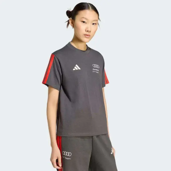 CAMISETA ADIDAS AUDI REVOLUT F1 TEAM DNA - Chumbo