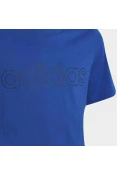 CAMISETA ADIDAS B LIN T INFANTIL - Azul CAMISETA ADIDAS B LIN T INFANTIL - Azul
