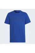 CAMISETA ADIDAS B LIN T INFANTIL - Azul CAMISETA ADIDAS B LIN T INFANTIL - Azul
