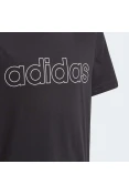CAMISETA ADIDAS B LIN T INFANTIL - Preto CAMISETA ADIDAS B LIN T INFANTIL - Preto