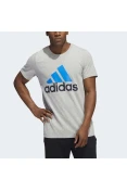 CAMISETA ADIDAS BASIC LOGO MASCULINA - Cinza
