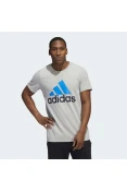 CAMISETA ADIDAS BASIC LOGO MASCULINA - Cinza
