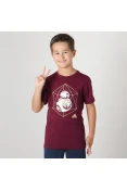 CAMISETA ADIDAS BB8 INFANTIL - Bordo CAMISETA ADIDAS BB8 INFANTIL - Bordo